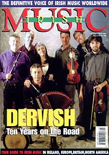 irish music magazine cover march 2001