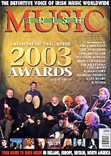 irish music magazine october 2003 cover