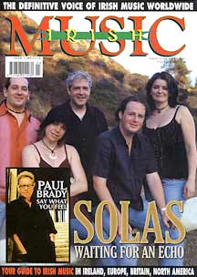 irish music magazine cover march 2005