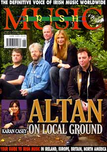 irish music magazine cover june 2005