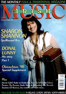 Irish Music Magazine - October 1998 - Ireland's monthly traditional and folk music magazine."
